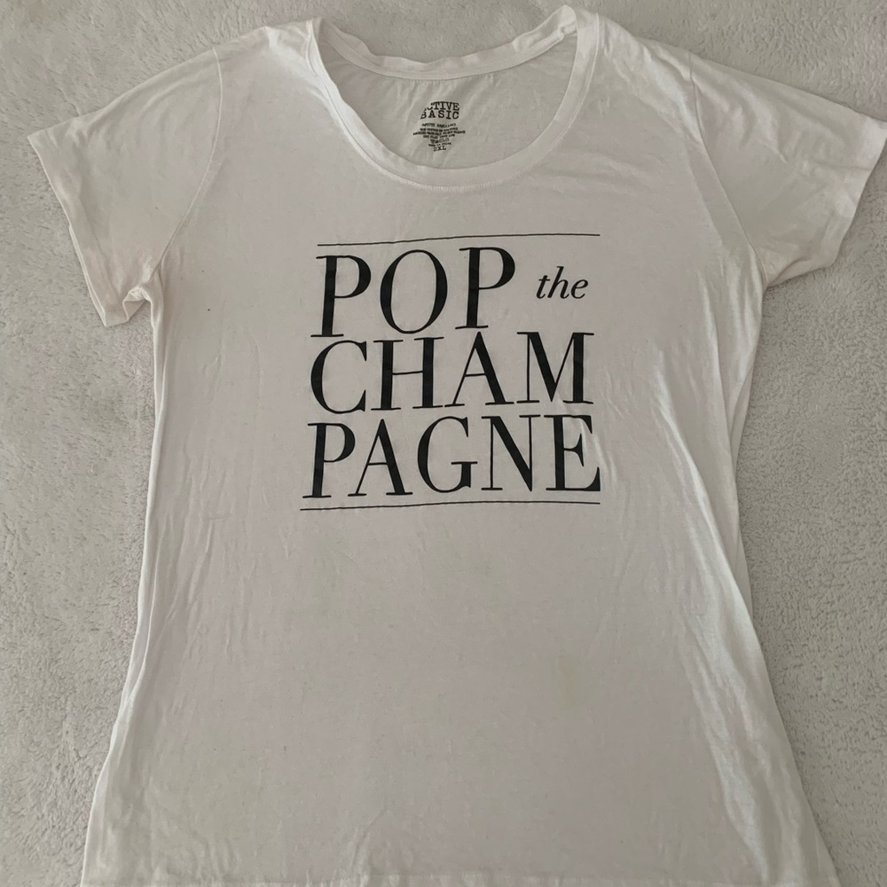 Pop The Champagne Tee